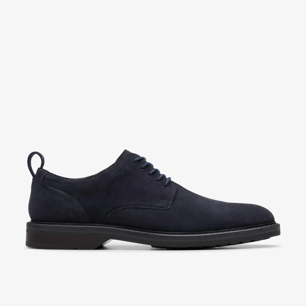 Mens Aldwin Lace Navy Suede Oxfords online