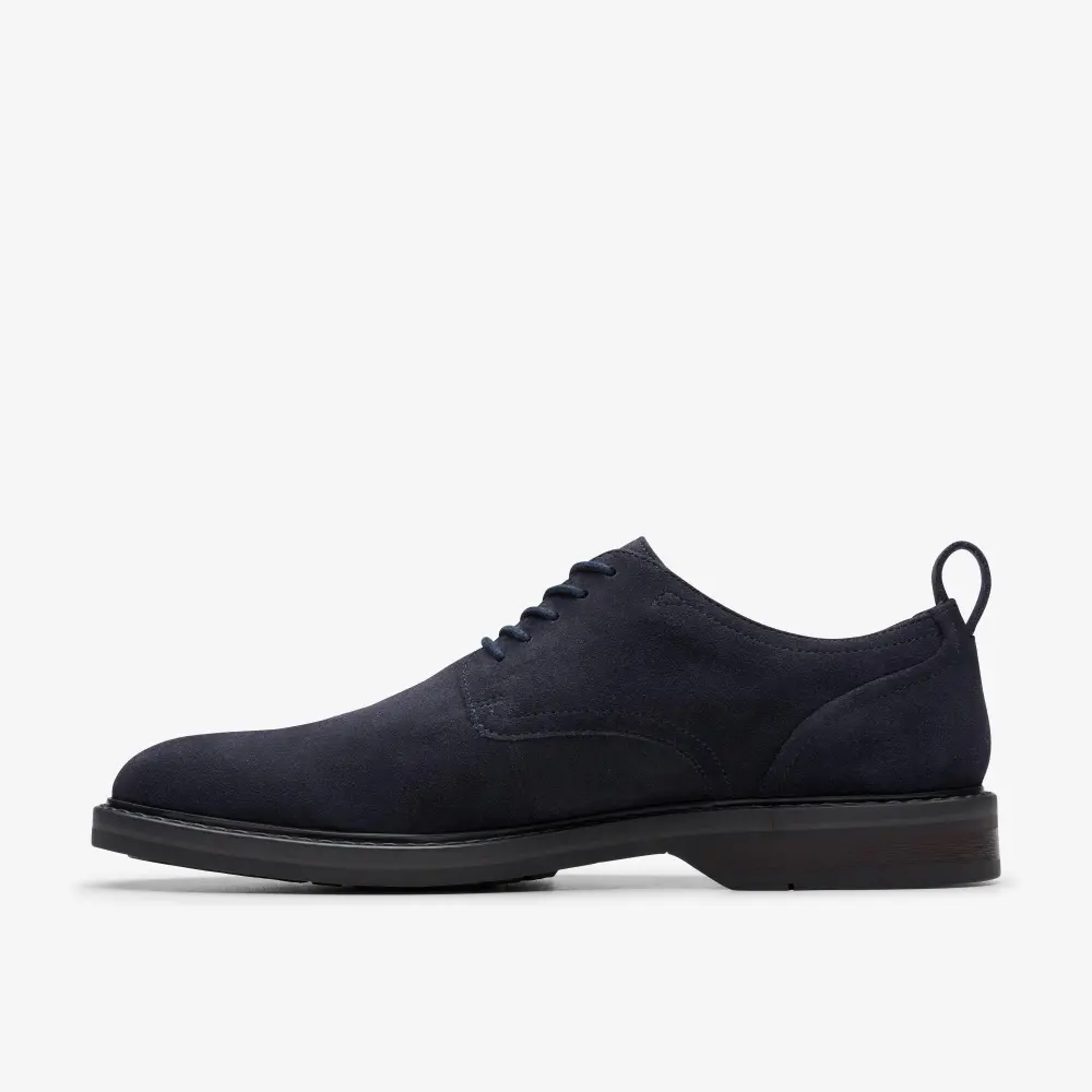 Mens Aldwin Lace Navy Suede Oxfords online