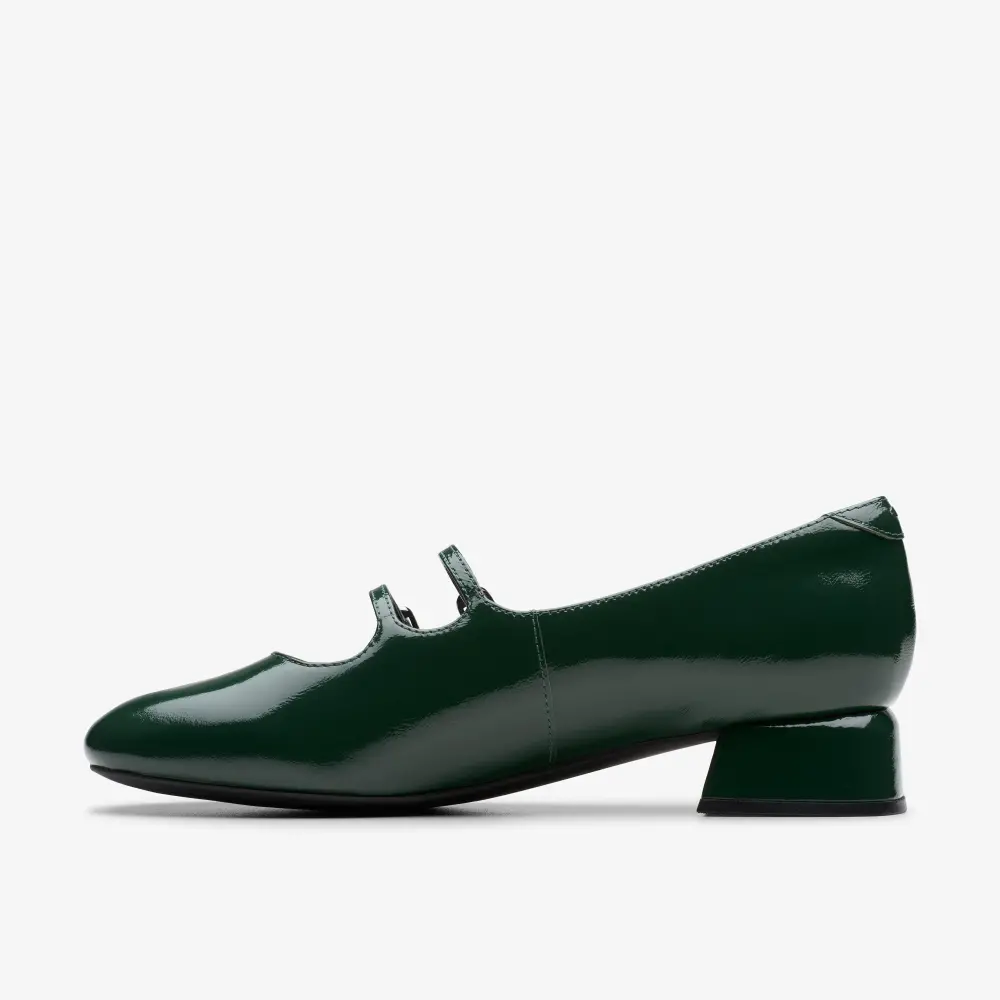 Womens Daiss30 Shine Dark Green Mary Janes online