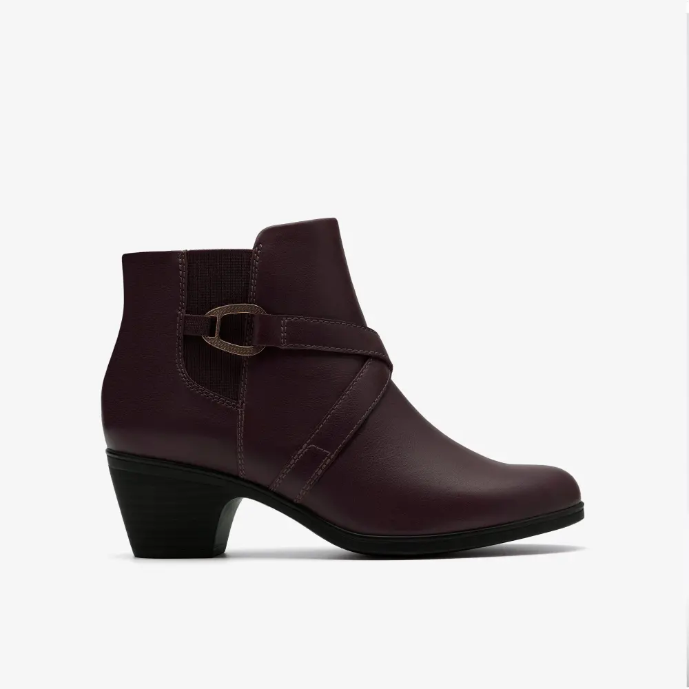 Womens Emily2 Henley Chocolate Leather Ankle Boots online