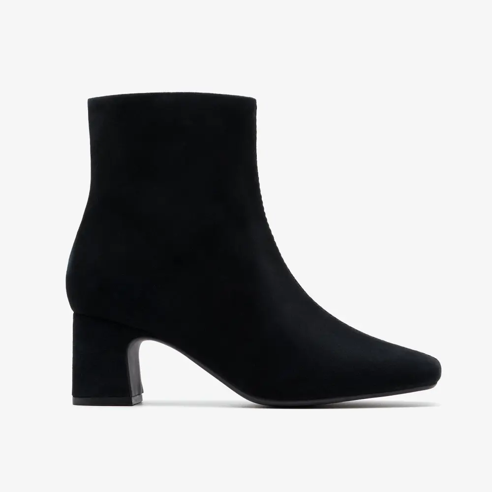 Women’s Fernie Zip Black Suede Ankle Boots online